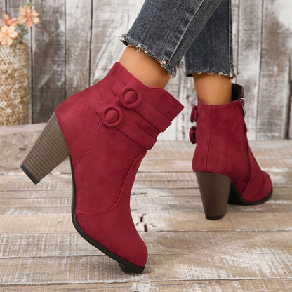 Orthoea Pro™ Bottines en velours pour femmes