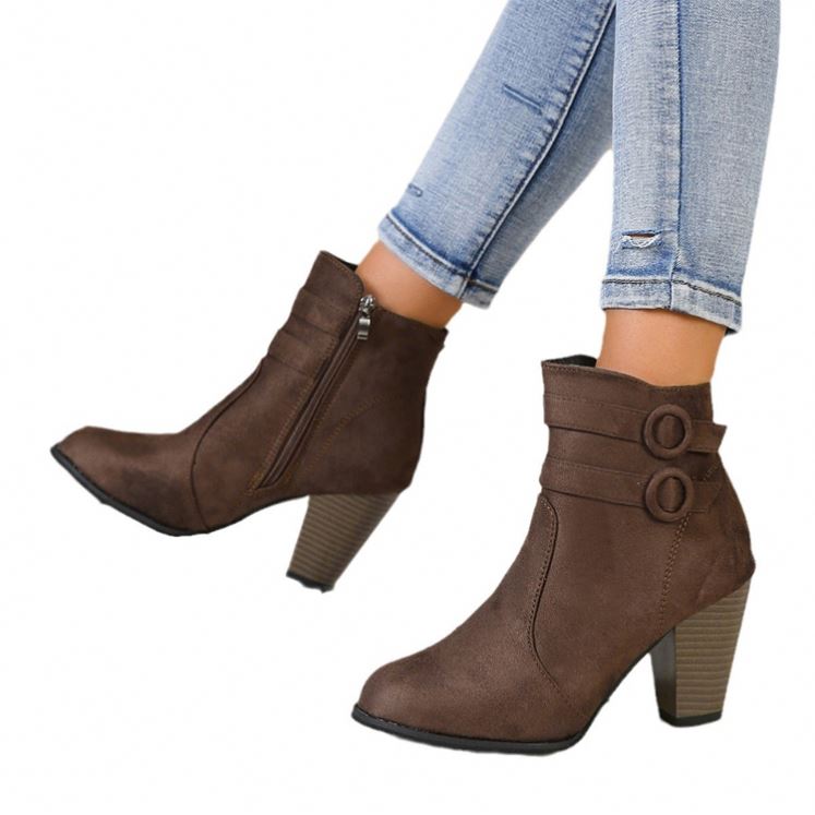 Orthoea Pro™ Bottines en velours pour femmes