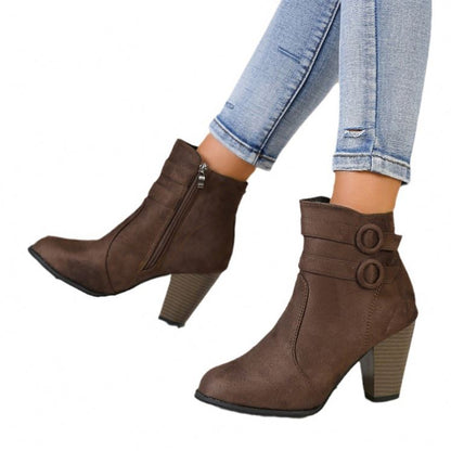 Orthoea Pro™ Bottines en velours pour femmes