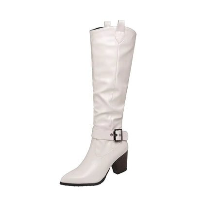 Orthoea Pro™ Bottines à talons hauts et épais pour femmes