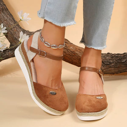 Orthoea Pro™ Sandales Orthopédiques à talons compensés