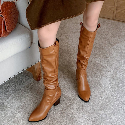 Orthoea Pro™ Bottines à talons hauts et épais pour femmes