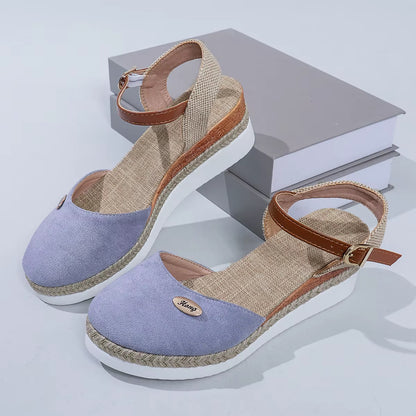 Orthoea Pro™ Sandales Orthopédiques à talons compensés