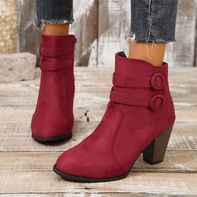 Orthoea Pro™ Bottines en velours pour femmes