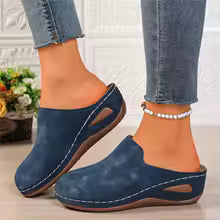 Pantoufles orthopédiques à talons épais