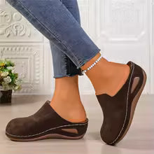 Pantoufles orthopédiques à talons épais