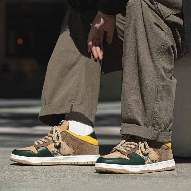 Baskets la grande vague serf