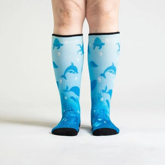CHAUSSETTES DE COMPRESSION MULTICOLORES